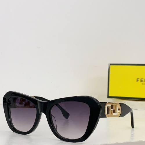 Fendi AAA Quality Sunglasses #1142753 $60.00 USD, Wholesale Replica Fendi AAA Quality Sunglasses