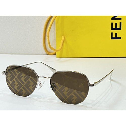 Fendi AAA Quality Sunglasses #1142755 $64.00 USD, Wholesale Replica Fendi AAA Quality Sunglasses
