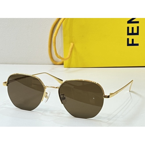 Fendi AAA Quality Sunglasses #1142756 $64.00 USD, Wholesale Replica Fendi AAA Quality Sunglasses
