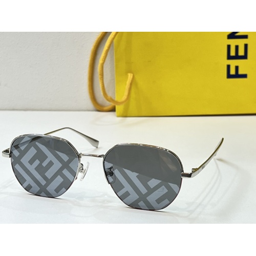Fendi AAA Quality Sunglasses #1142757 $64.00 USD, Wholesale Replica Fendi AAA Quality Sunglasses