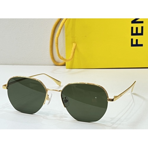 Fendi AAA Quality Sunglasses #1142762 $64.00 USD, Wholesale Replica Fendi AAA Quality Sunglasses