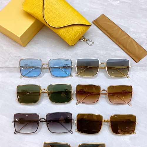 Replica LOEWE AAA Quality Sunglasses #1142858 $60.00 USD for Wholesale