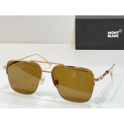 Montblanc AAA Quality Sunglasses #1143164 $60.00 USD, Wholesale Replica Montblanc AAA Quality Sunglasses
