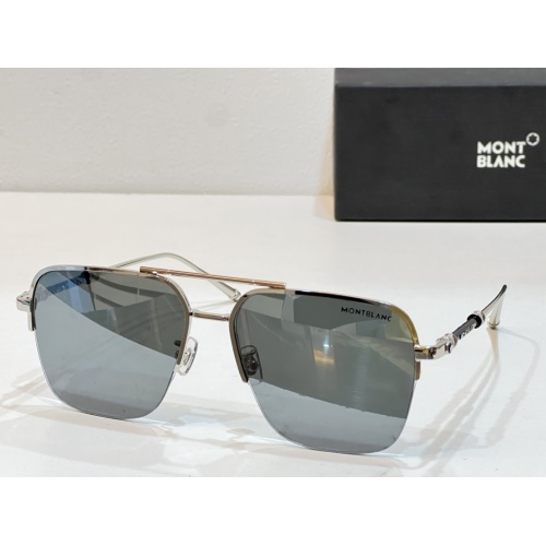 Montblanc AAA Quality Sunglasses #1143165 $60.00 USD, Wholesale Replica Montblanc AAA Quality Sunglasses