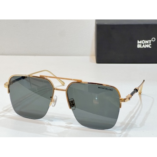 Montblanc AAA Quality Sunglasses #1143166 $60.00 USD, Wholesale Replica Montblanc AAA Quality Sunglasses