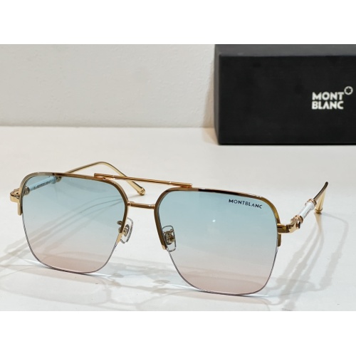 Montblanc AAA Quality Sunglasses #1143168 $60.00 USD, Wholesale Replica Montblanc AAA Quality Sunglasses