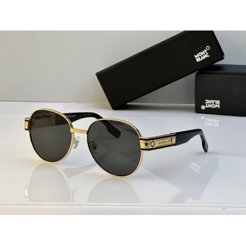 Montblanc AAA Quality Sunglasses #1143176 $60.00 USD, Wholesale Replica Montblanc AAA Quality Sunglasses