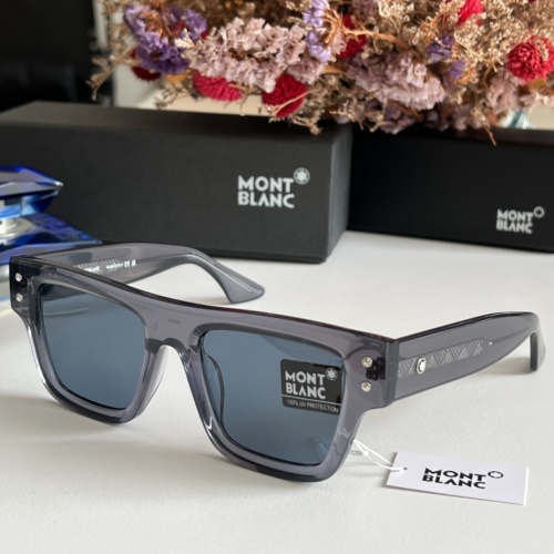 Montblanc AAA Quality Sunglasses #1143188 $64.00 USD, Wholesale Replica Montblanc AAA Quality Sunglasses