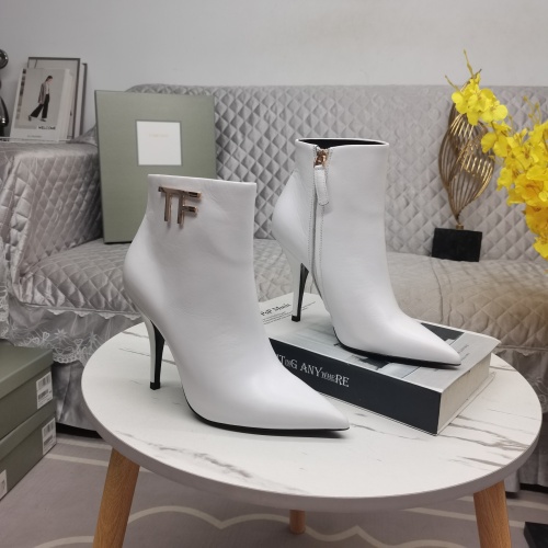 Replica Tom Ford Boots For Women #1143456 $150.00 USD for Wholesale