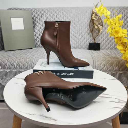 Replica Tom Ford Boots For Women #1143457 $150.00 USD for Wholesale