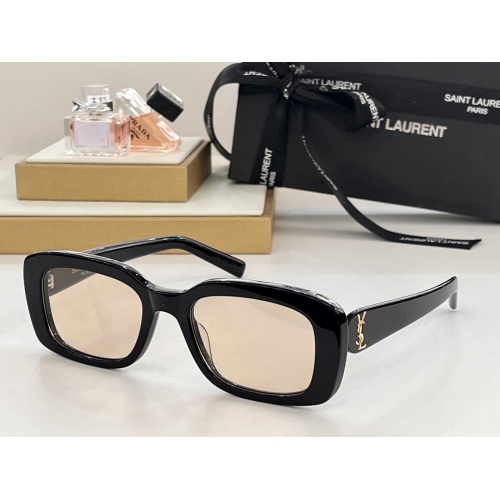 Yves Saint Laurent YSL AAA Quality Sunglasses #1143467 $52.00 USD, Wholesale Replica Yves Saint Laurent YSL AAA Quality Sunglasses