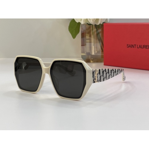 Yves Saint Laurent YSL AAA Quality Sunglasses #1143489 $60.00 USD, Wholesale Replica Yves Saint Laurent YSL AAA Quality Sunglasses
