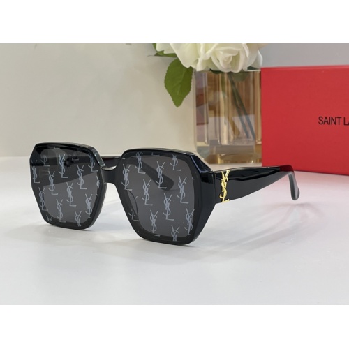 Yves Saint Laurent YSL AAA Quality Sunglasses #1143492 $60.00 USD, Wholesale Replica Yves Saint Laurent YSL AAA Quality Sunglasses