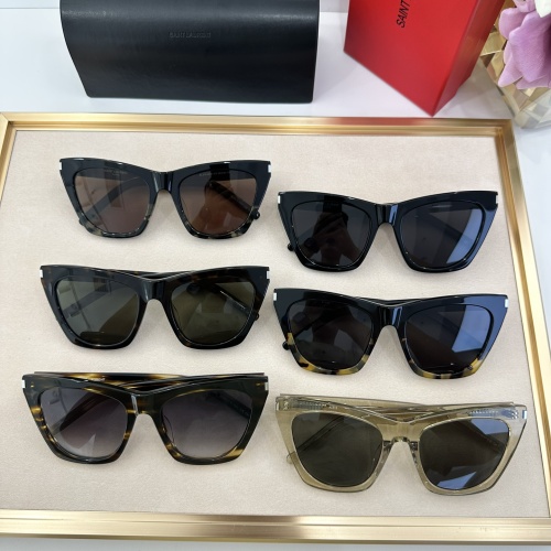 Replica Yves Saint Laurent YSL AAA Quality Sunglasses #1143498 $64.00 USD for Wholesale