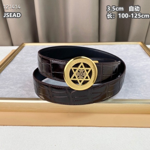 Replica Chrome Hearts AAA Quality Belts For Men #1143547 $56.00 USD for Wholesale