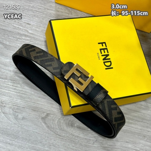 Replica Fendi AAA Quality Belts For Women #1143631 $52.00 USD for Wholesale