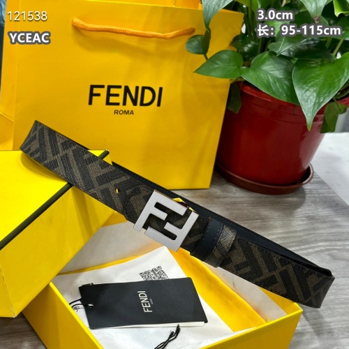 Replica Fendi AAA Quality Belts For Women #1143632 $52.00 USD for Wholesale
