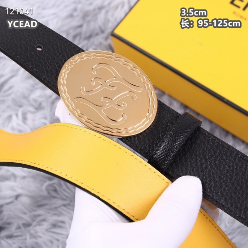 Replica Fendi AAA Quality Belts For Men #1143637 $56.00 USD for Wholesale