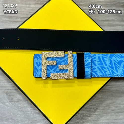Replica Fendi AAA Quality Belts For Men #1143652 $56.00 USD for Wholesale