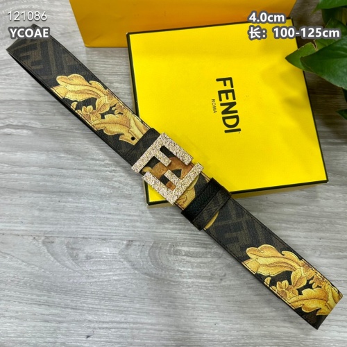 Replica Fendi AAA Quality Belts For Men #1143673 $60.00 USD for Wholesale
