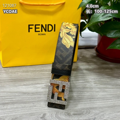 Replica Fendi AAA Quality Belts For Men #1143674 $60.00 USD for Wholesale