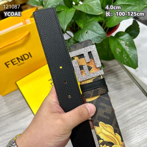 Replica Fendi AAA Quality Belts For Men #1143674 $60.00 USD for Wholesale
