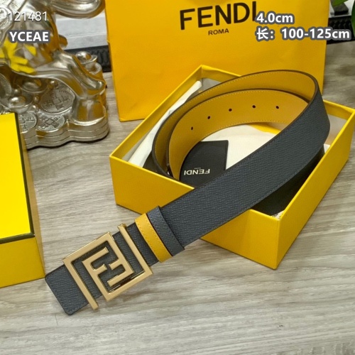 Replica Fendi AAA Quality Belts For Men #1143676 $60.00 USD for Wholesale