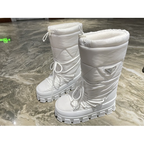 Replica Prada Boots For Women #1143829 $150.00 USD for Wholesale