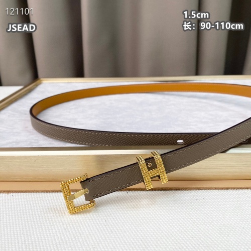 Replica Hermes AAA Quality Belts For Women #1143877 $56.00 USD for Wholesale