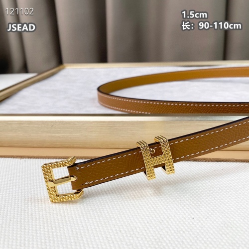 Replica Hermes AAA Quality Belts For Women #1143879 $56.00 USD for Wholesale