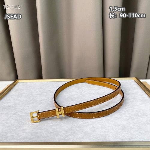 Replica Hermes AAA Quality Belts For Women #1143879 $56.00 USD for Wholesale