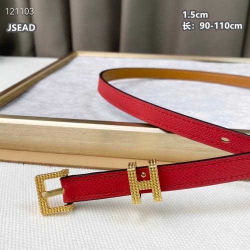 Replica Hermes AAA Quality Belts For Women #1143881 $56.00 USD for Wholesale
