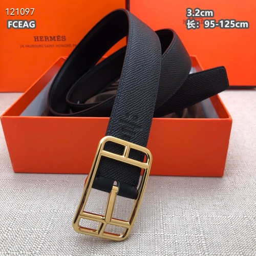 Replica Hermes AAA Quality Belts For Men #1143891 $68.00 USD for Wholesale