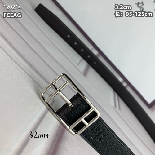 Replica Hermes AAA Quality Belts For Men #1143895 $68.00 USD for Wholesale