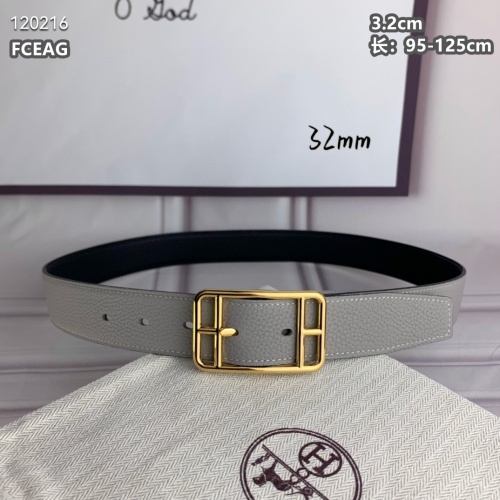 Replica Hermes AAA Quality Belts For Men #1143899 $68.00 USD for Wholesale