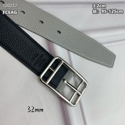 Replica Hermes AAA Quality Belts For Men #1143900 $68.00 USD for Wholesale