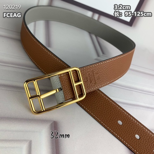 Replica Hermes AAA Quality Belts For Men #1143906 $68.00 USD for Wholesale