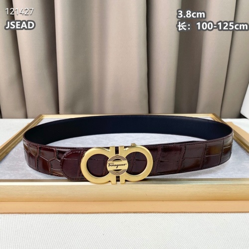 Replica Salvatore Ferragamo AAA Quality Belts For Men #1143956 $56.00 USD for Wholesale