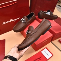 $80.00 USD Salvatore Ferragamo Leather Shoes For Men #1134956