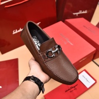$80.00 USD Salvatore Ferragamo Leather Shoes For Men #1134956