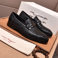 $102.00 USD Salvatore Ferragamo Leather Shoes For Men #1134983