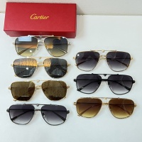 $60.00 USD Cartier AAA Quality Sunglassess #1136449
