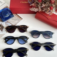 $68.00 USD Cartier AAA Quality Sunglassess #1136487