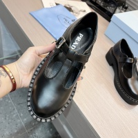 $98.00 USD Prada Leather Shoes For Women #1140744