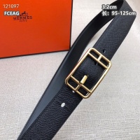 $68.00 USD Hermes AAA Quality Belts For Men #1143891