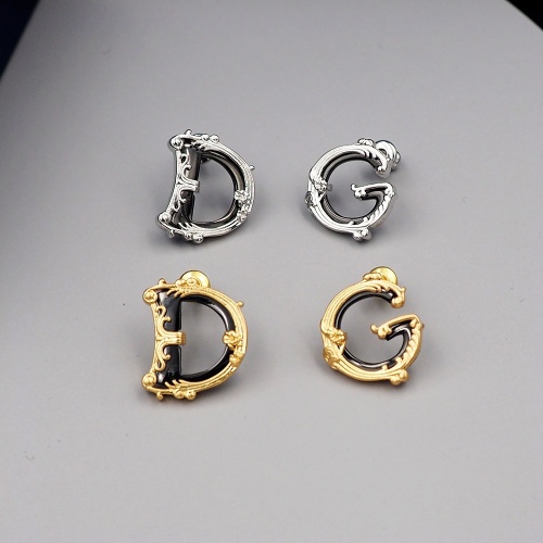 Replica Dolce & Gabbana D&G Earrings For Women #1144307 $25.00 USD for Wholesale