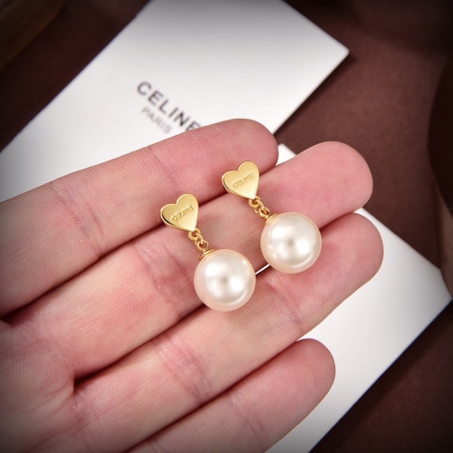 Replica Celine Earrings For Women #1144357 $29.00 USD for Wholesale