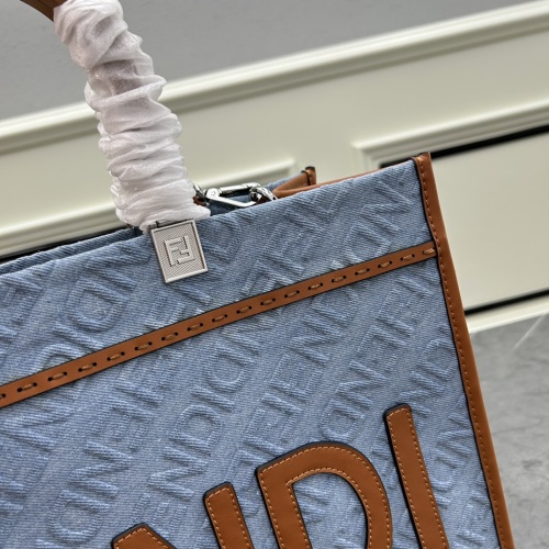 Replica Fendi AAA Quality Tote-Handbags For Women #1144376 $100.00 USD for Wholesale
