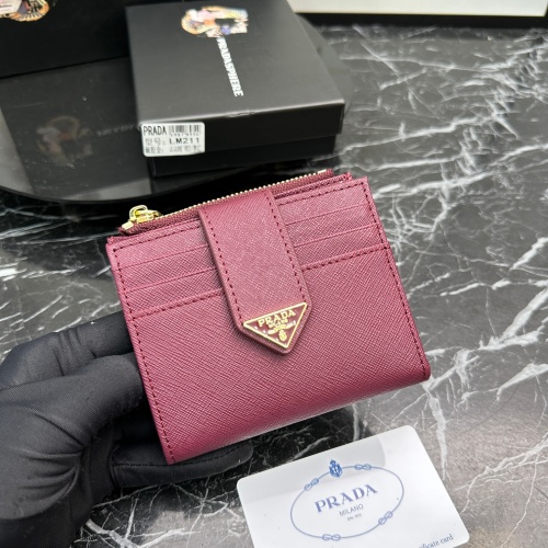 Prada Card Case For Women #1144652 $40.00 USD, Wholesale Replica Prada Wallets
