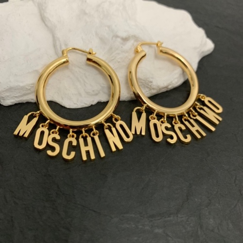 Moschino Earrings For Women #1144691 $40.00 USD, Wholesale Replica Moschino Earrings